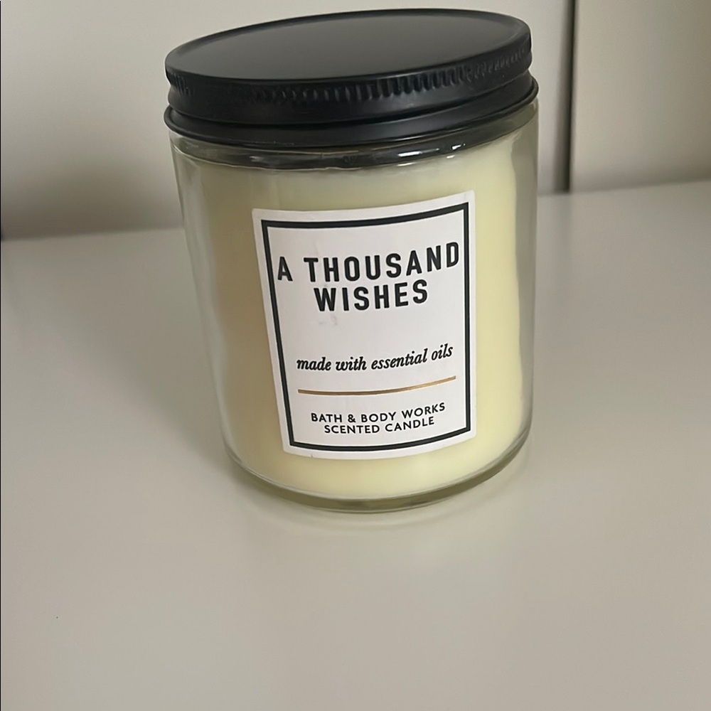 Bath & Body Works A Thousand Wishes Mini Candle